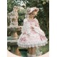 Heartbeat Doll Lily's Tea Party Long Sleeve One Piece(Reservation/Full Payment Without Shipping)